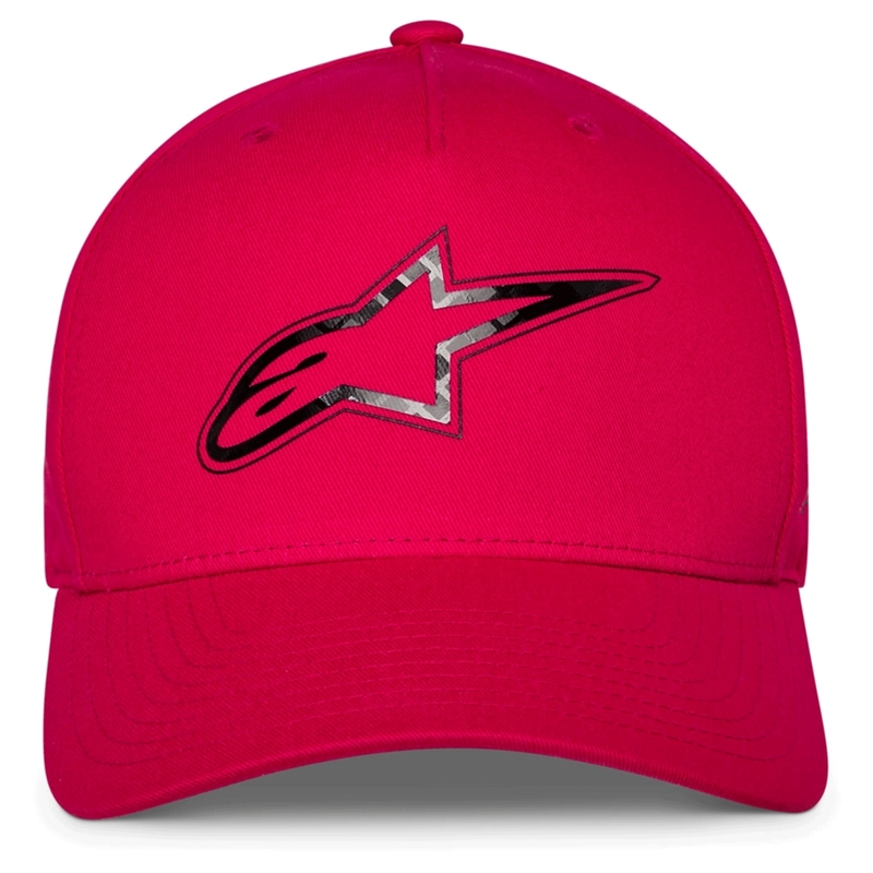 Καπέλο Alpinestars από ανθρακονήματα κόκκινο