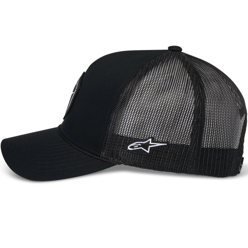 Καπέλο Alpinestars Hexeon Trucker μαύρο-μαύρο