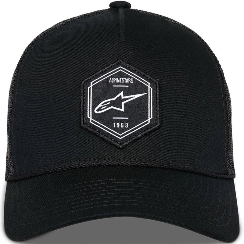 Καπέλο Alpinestars Hexeon Trucker μαύρο-μαύρο