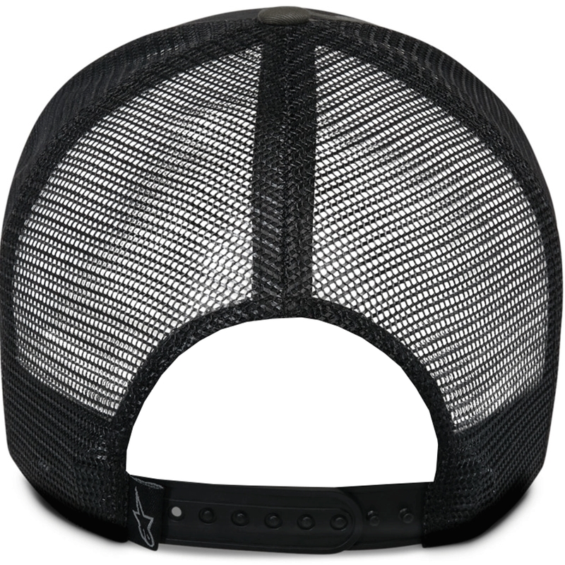 Καπέλο Alpinestars Oblique Camo Trucker μαύρο-καμουφλάζ-μαύρο