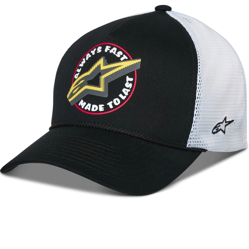 Καπέλο Alpinestars Aorbit Trucker μαύρο-λευκό