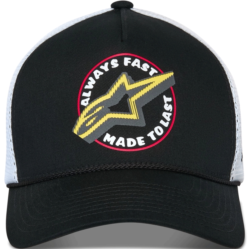 Καπέλο Alpinestars Aorbit Trucker μαύρο-λευκό