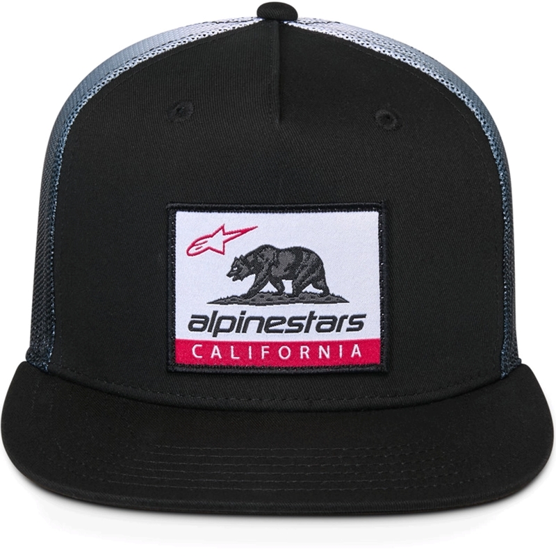 Καπέλο Alpinestars Cali Gradient Trucker μαύρο-άσπρο