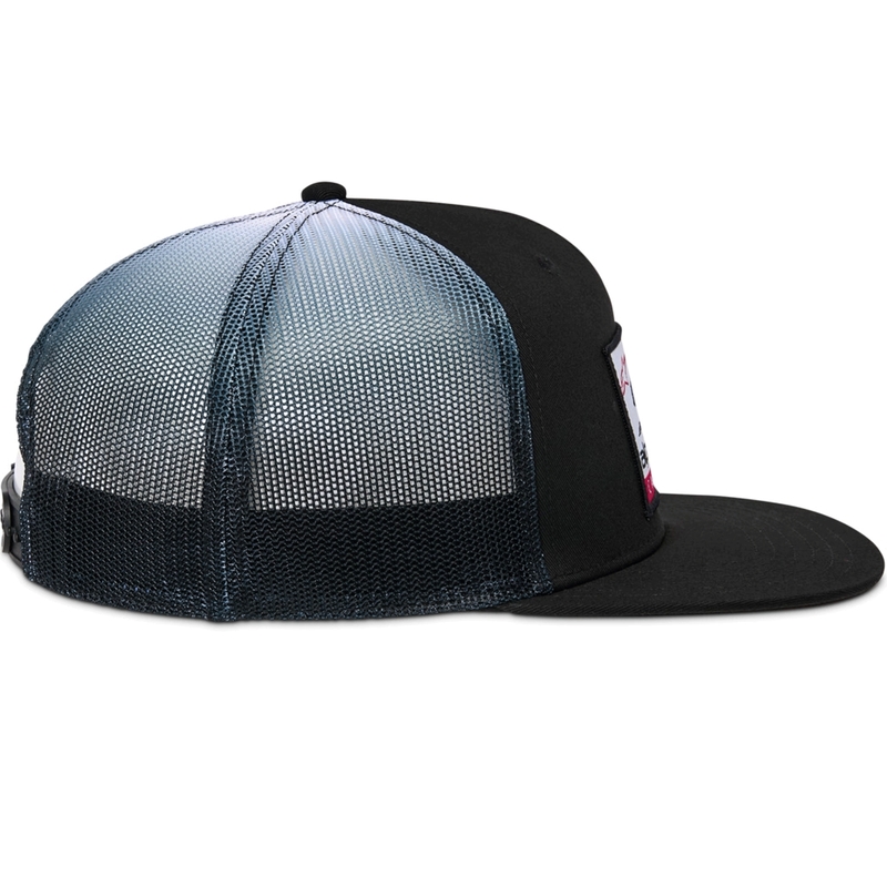 Καπέλο Alpinestars Cali Gradient Trucker μαύρο-άσπρο