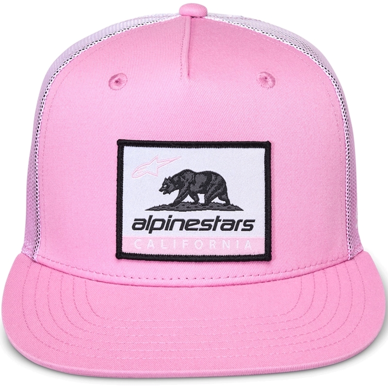Καπέλο Alpinestars Cali Gradient Trucker ροζ-λευκό