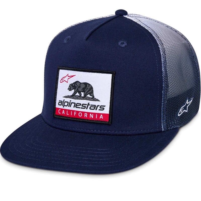 Καπέλο Alpinestars Cali Gradient Trucker μπλε-λευκό