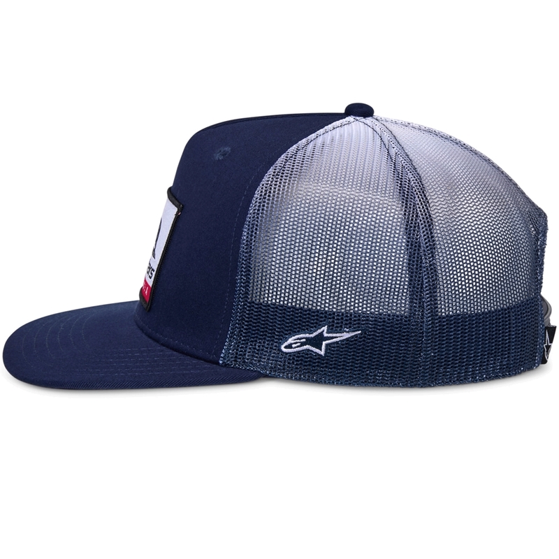 Καπέλο Alpinestars Cali Gradient Trucker μπλε-λευκό