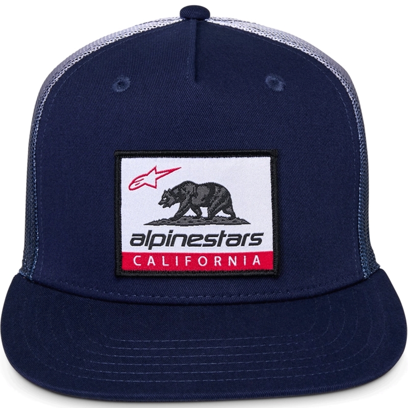 Καπέλο Alpinestars Cali Gradient Trucker μπλε-λευκό
