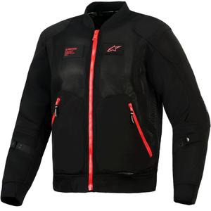 Μπουφάν μοτοσικλέτας Alpinestars Flight Air μαύρο-κόκκινο