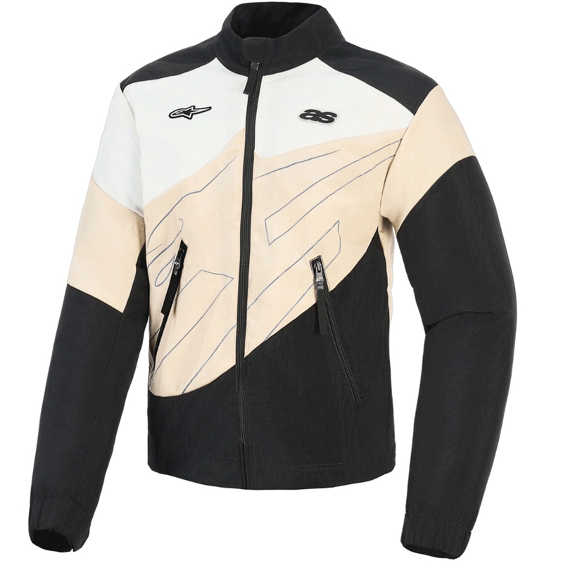 Γυναικείο μπουφάν μοτοσικλέτας Alpinestars Stella Moshell μαύρο-άσπρο-ροζ