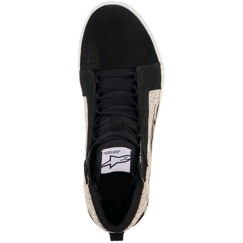 Μπότες Μοτοσικλέτας Alpinestars Ride-63 Canvas Μαύρο-Ανοιχτό Γκρι-Λευκό