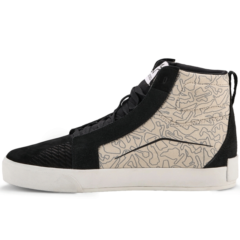 Μπότες Μοτοσικλέτας Alpinestars Ride-63 Canvas Μαύρο-Ανοιχτό Γκρι-Λευκό