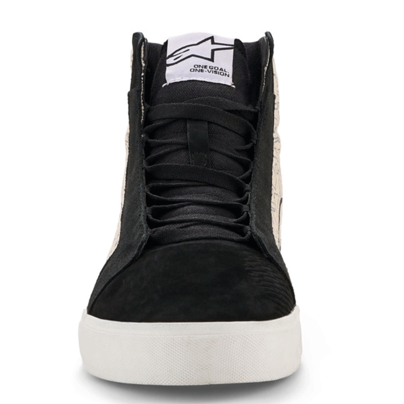 Μπότες Μοτοσικλέτας Alpinestars Ride-63 Canvas Μαύρο-Ανοιχτό Γκρι-Λευκό