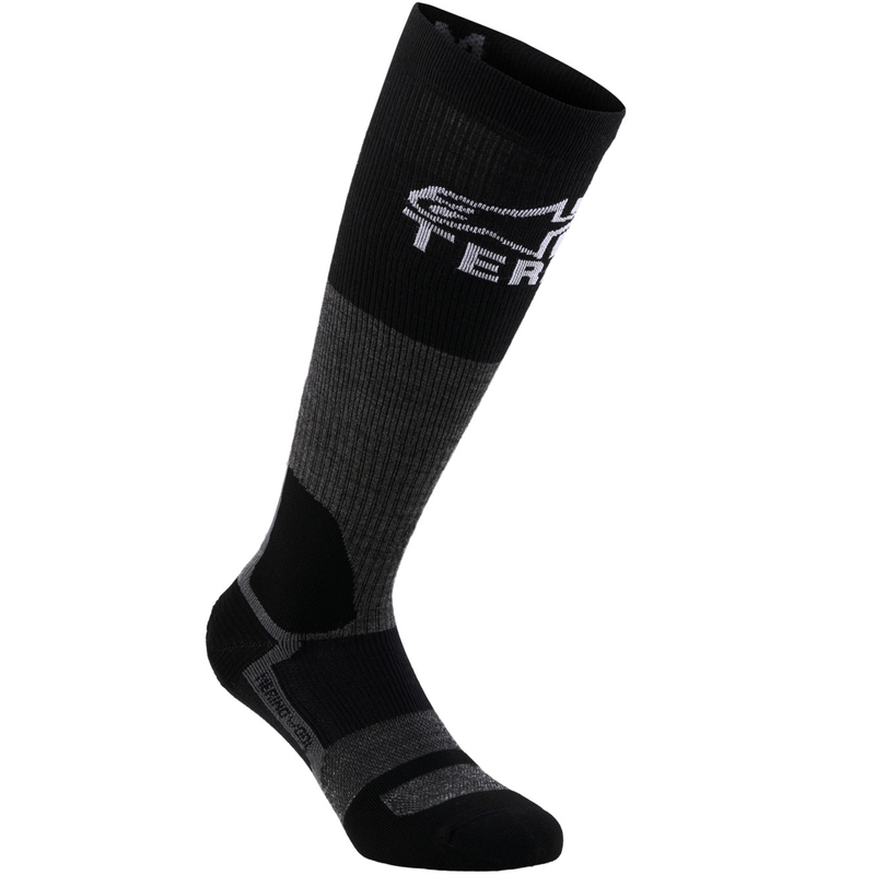 Κάλτσες Alpinestars AT 8 Merino γκρι-μαύρες