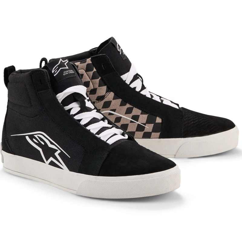 Μπότες Μοτοσικλέτας Alpinestars Ride-63 Canvas Μαύρο-Ανοιχτό Γκρι