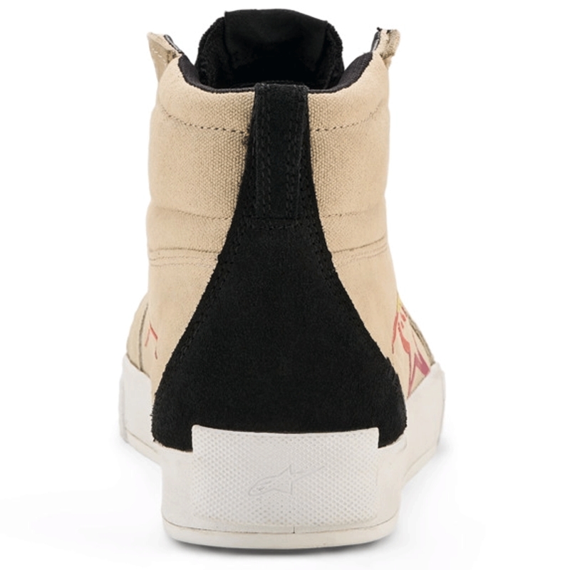 Μπότες Μοτοσικλέτας Alpinestars Ride-63 Canvas Cream-Μαύρο-Λευκό