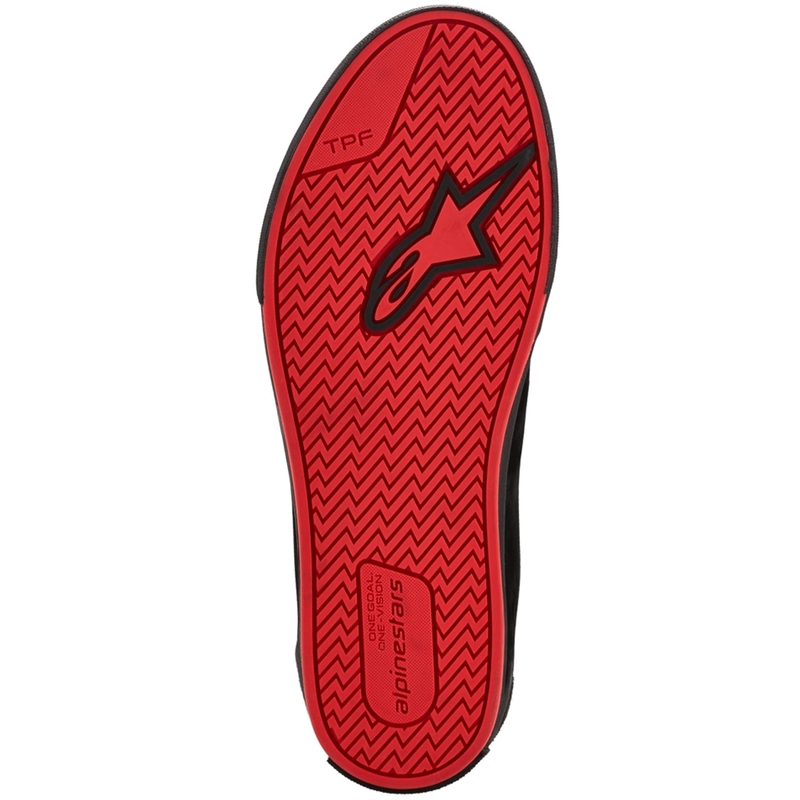 Δερμάτινες μπότες μοτοσικλέτας Alpinestars Ride-63 Μαύρο-Κόκκινο