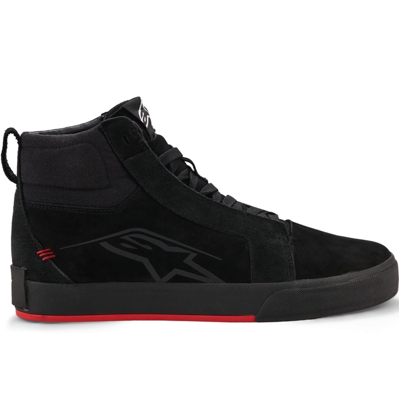 Δερμάτινες μπότες μοτοσικλέτας Alpinestars Ride-63 Μαύρο-Κόκκινο