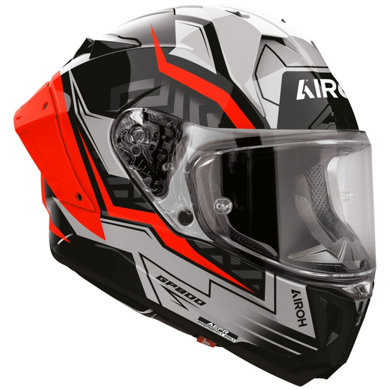 Κράνος μοτοσικλέτας Airoh GP 800 Victory full-face, κόκκινο