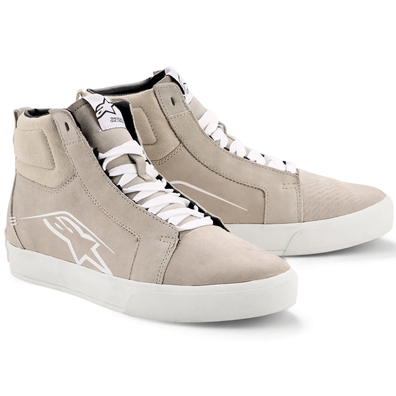 Δερμάτινες μπότες μοτοσικλέτας Alpinestars Ride-63 Λευκές