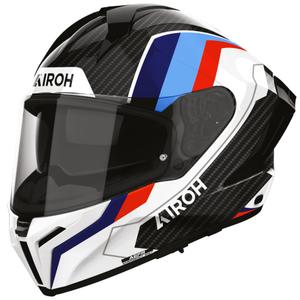 Κράνος μοτοσικλέτας Airoh Matryx Carbon Rank full face μαύρο-άσπρο-μπλε