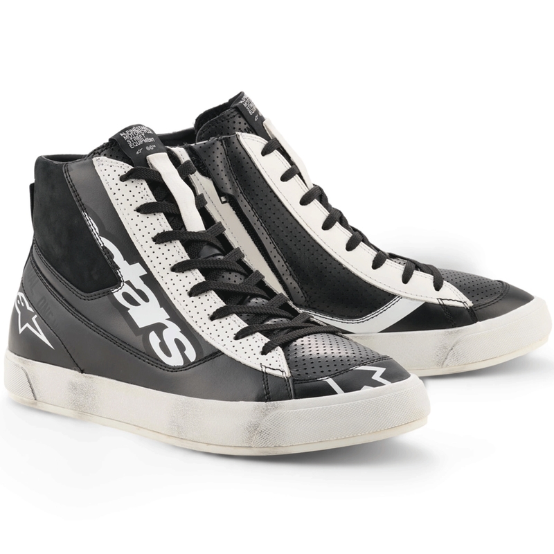 Μπότες μοτοσικλέτας Alpinestars Stated Flair μαύρο-λευκό