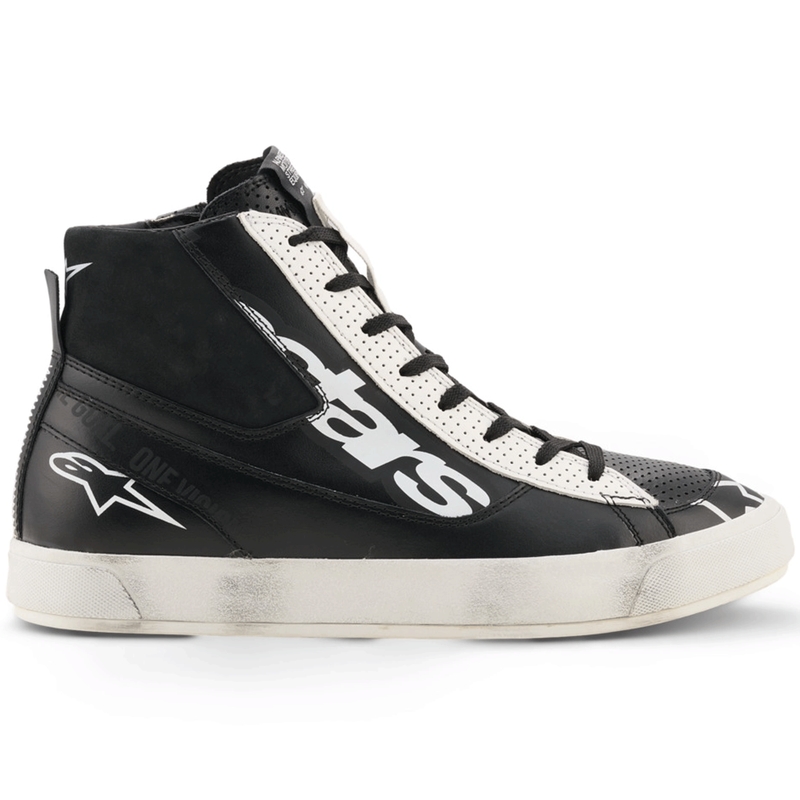 Μπότες μοτοσικλέτας Alpinestars Stated Flair μαύρο-λευκό