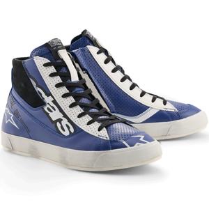 Μπότες μοτοσικλέτας Alpinestars Stated Flair μπλε-λευκό-μαύρο