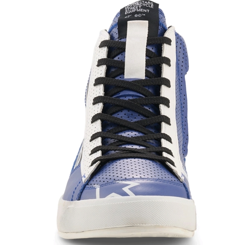 Μπότες μοτοσικλέτας Alpinestars Stated Flair μπλε-λευκό-μαύρο