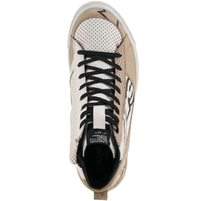 Γυναικείες μπότες μοτοσικλέτας Alpinestars Stella Stated Flair γκρι-λευκές