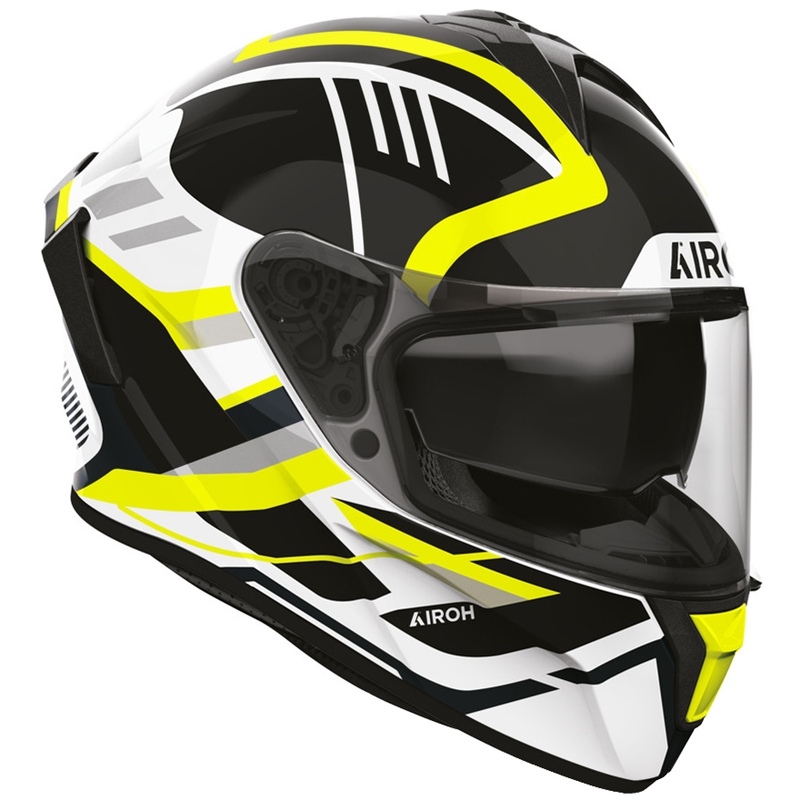 Κράνος μοτοσικλέτας Airoh Spark 2 Luma Full Face, κίτρινο