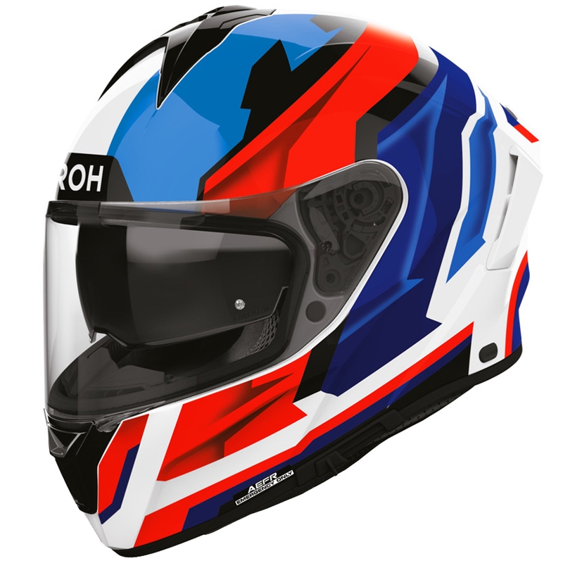 Κράνος μοτοσικλέτας Airoh Spark 2 Blade full-face μπλε-κόκκινο