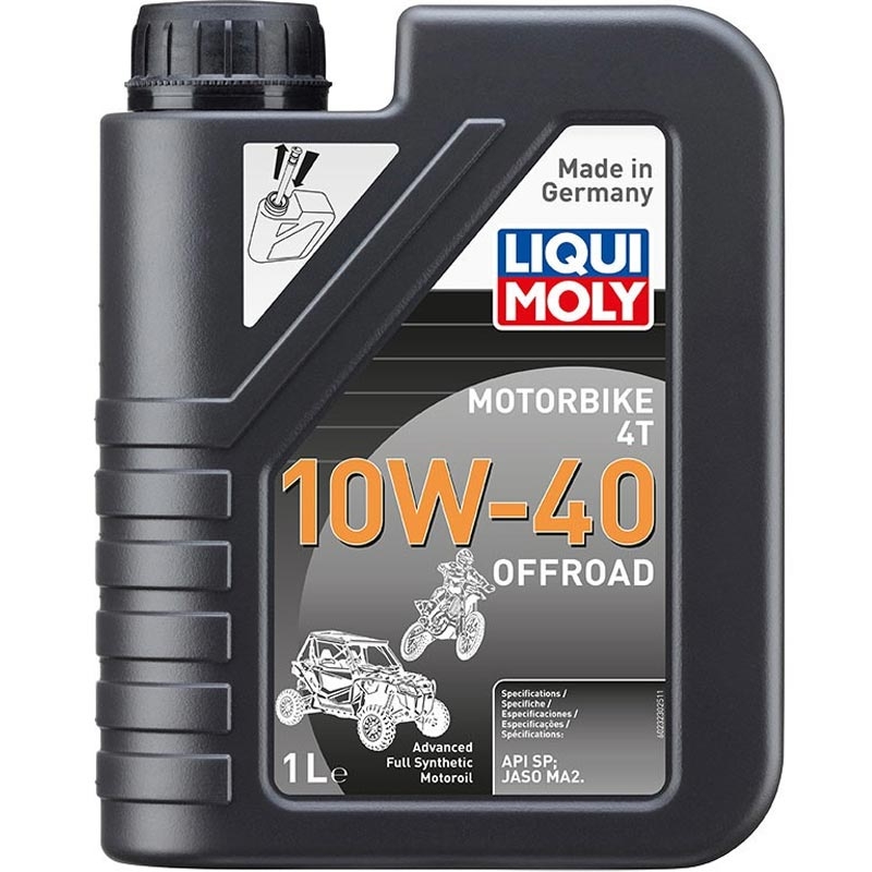 Συνθετικό λάδι κινητήρα Liqui Moly Motorbike 4T 10W40 Offroad 1 l