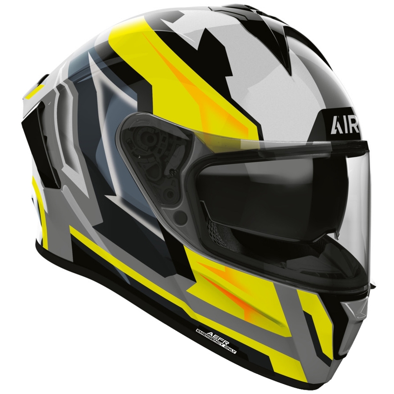 Κράνος μοτοσικλέτας Airoh Spark 2 Blade full face, κίτρινο