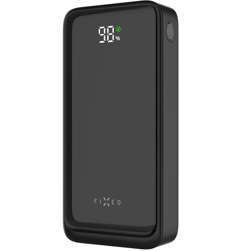 Φορτιστής FIXED Zen2 20 20.000 mAh PD 20 W με οθόνη LCD μαύρο