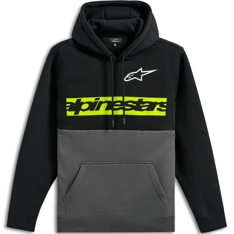 Φούτερ Alpinestars Parallel μαύρο-γκρι