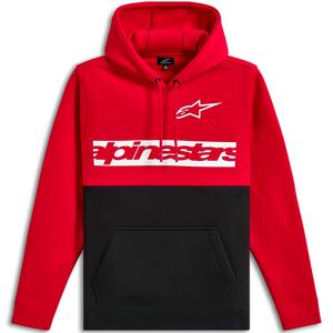 Φούτερ Alpinestars Parallel κόκκινο-μαύρο