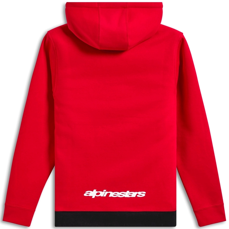 Φούτερ Alpinestars Parallel κόκκινο-μαύρο