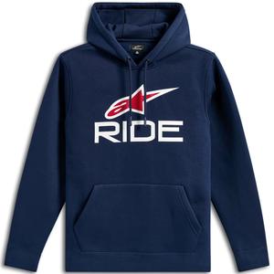 Φούτερ Alpinestars Ride 3 μπλε-λευκό-κόκκινο
