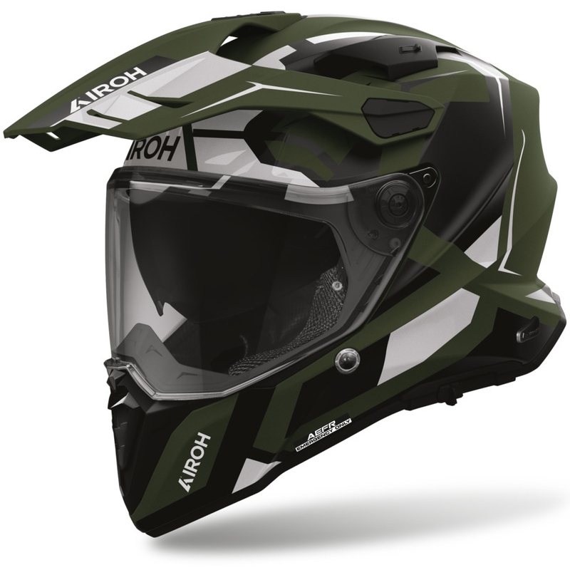 Κράνος μοτοσικλέτας Airoh Commander 2 Polar full-face ματ πράσινο