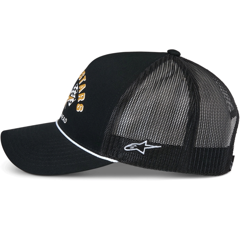 Καπέλο Alpinestars Finisher Trucker μαύρο-μαύρο
