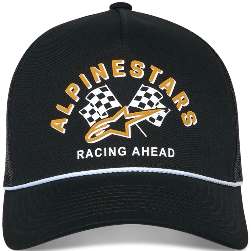 Καπέλο Alpinestars Finisher Trucker μαύρο-μαύρο