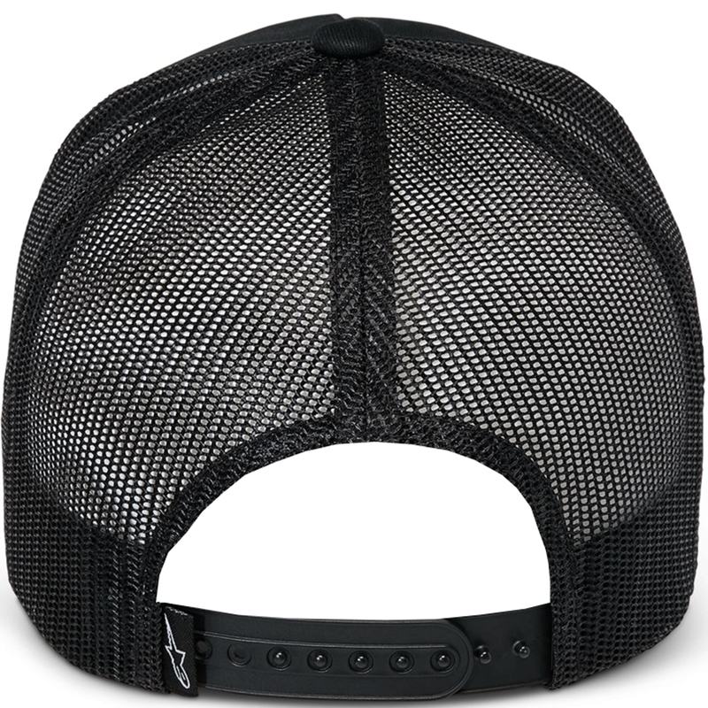 Καπέλο Alpinestars Finisher Trucker μαύρο-μαύρο