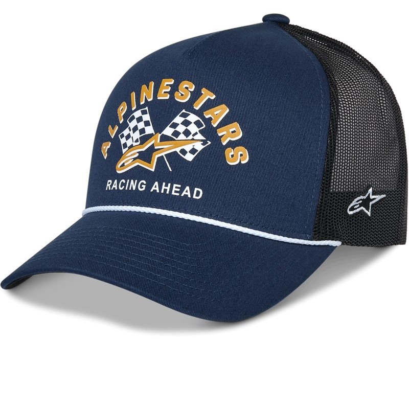 Καπέλο Alpinestars Finisher Trucker μπλε-μαύρο