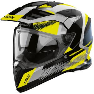 Κράνος μοτοσικλέτας Enduro Airoh BADX-X Airspeed κίτρινο