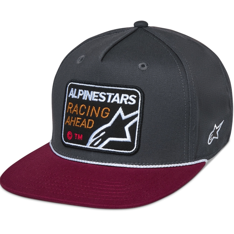 Καπέλο Alpinestars Intuitive γκρι-κόκκινο