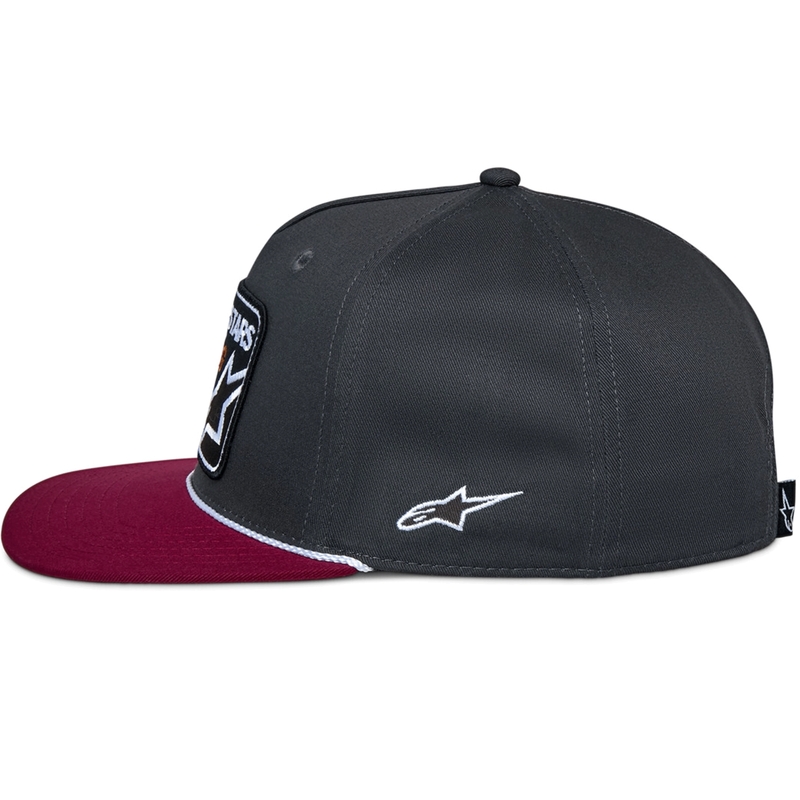 Καπέλο Alpinestars Intuitive γκρι-κόκκινο