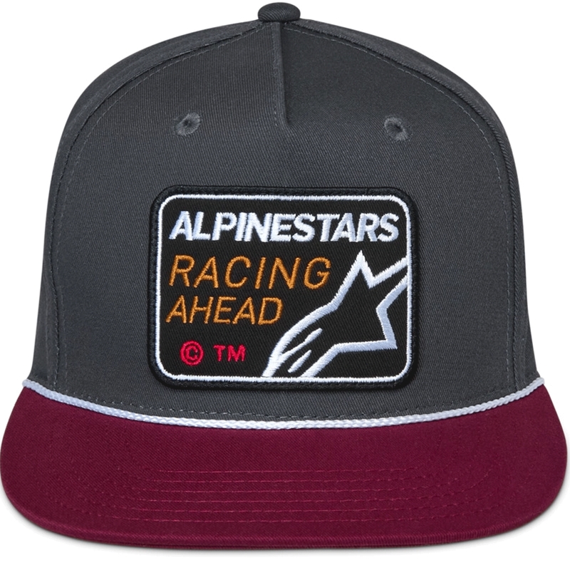 Καπέλο Alpinestars Intuitive γκρι-κόκκινο