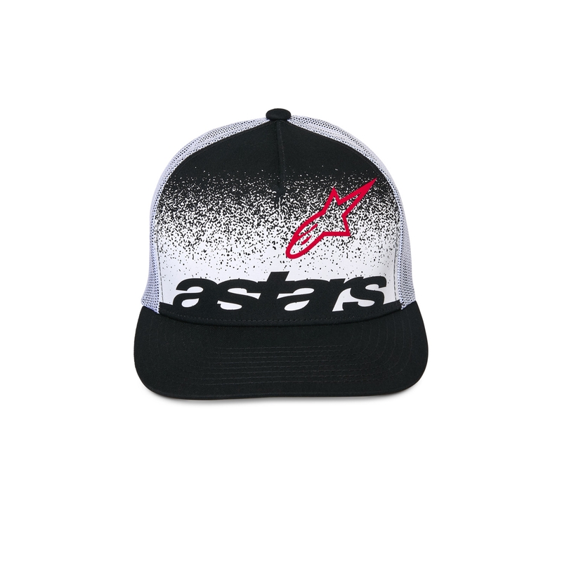 Καπέλο Alpinestars Component Trucker μαύρο-λευκό