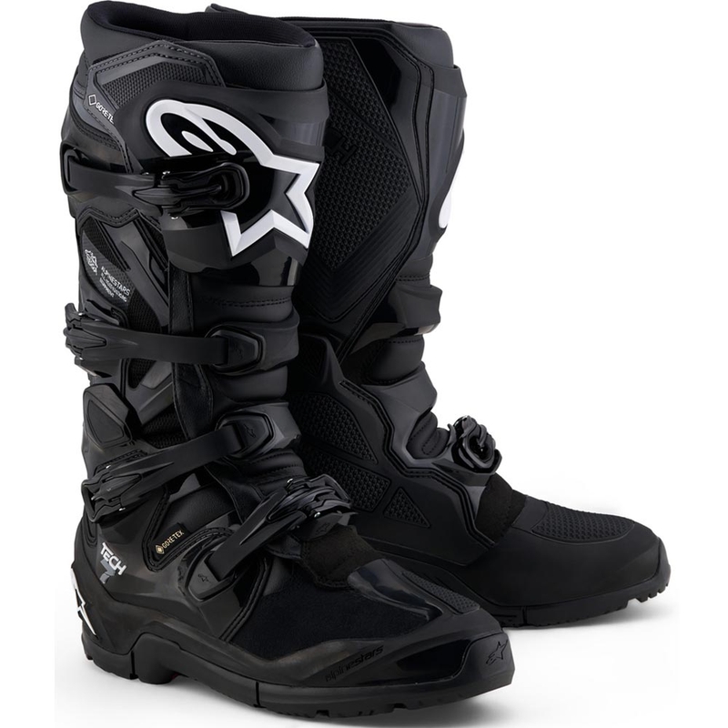 Μπότες Μοτοσικλέτας Alpinestars Tech 7 Enduro Gore-Tex® Μαύρο-Σκούρο Γκρι